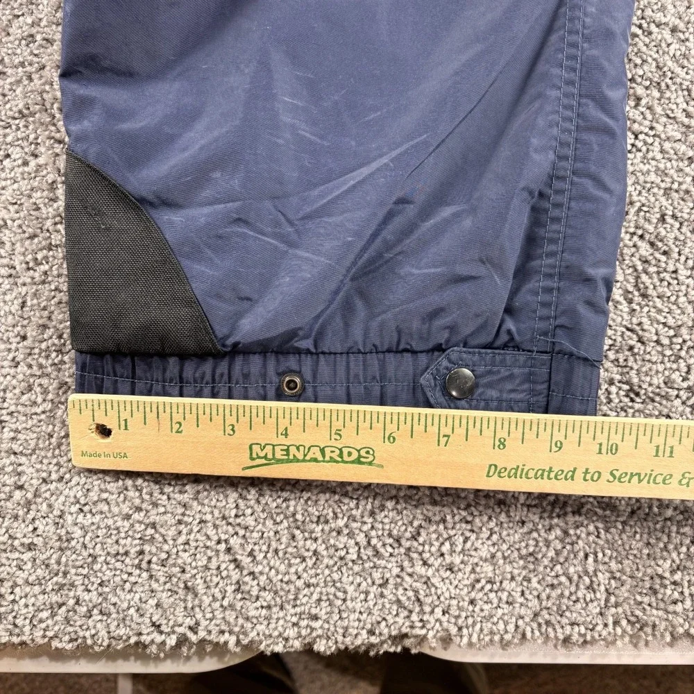 Vintage Columbia Snow Ski Pants Mens XL 42x32 Navy Nylon‎ 90s Gorpcore